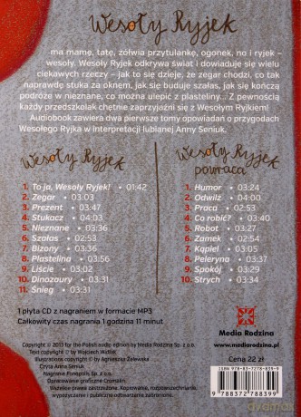 Wesoły Ryjek - Wojciech Widłak (digipack) [AUDIOBOOK][CD-MP3]