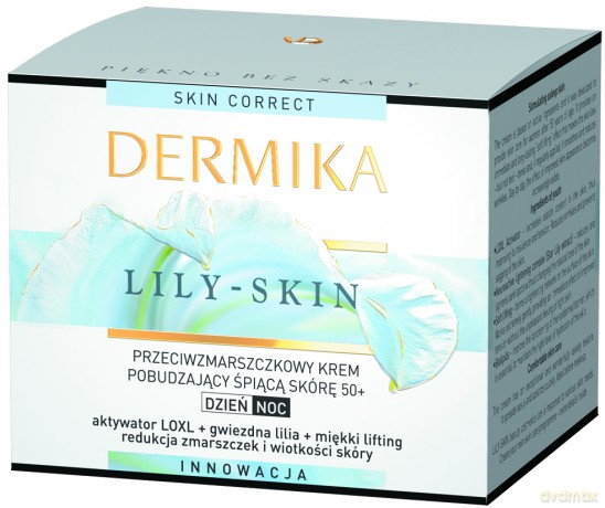 Lily-Skin Przeciwzmarszczkowy Krem Pobudzający Śpiącą Skórę Dzień/Noc 50+ [KOSMETYKI]