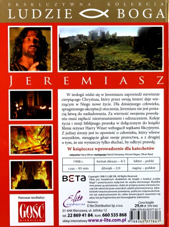 Jeremiasz - Prorok (Ludzie Boga) (booklet) [DVD]