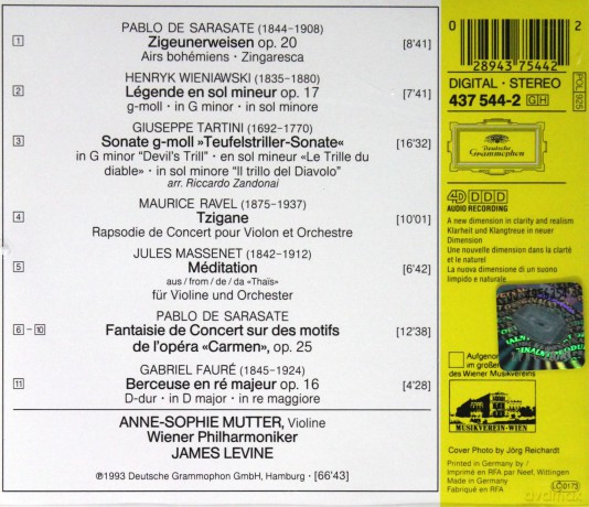 Levine Mutter: Carmen Fantasy [CD]