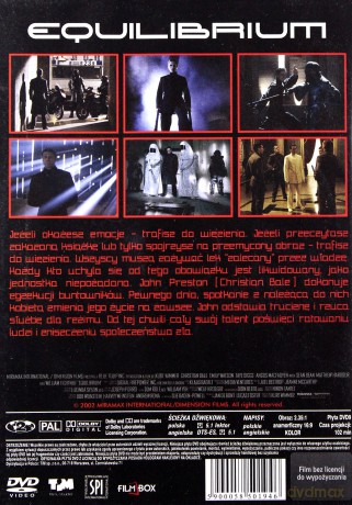 Equilibrium [DVD]