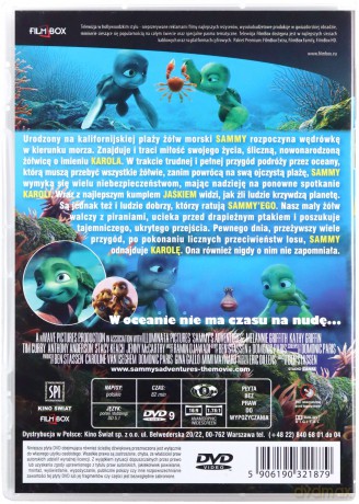 Żółwik Sammy [DVD]