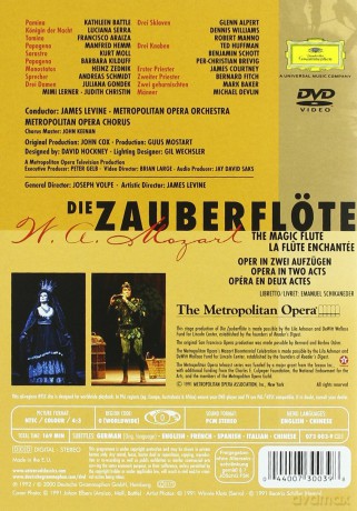 Levine, The Metropolitan Opera: Mozart: Die Zauberflote [DVD]