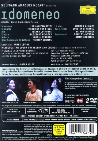Levine, The Metropolitan Opera: Mozart:Idomeneo [2DVD]