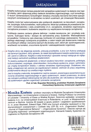 Doradztwo organizacyjne ujęcie systemowe - Monika Kostera [KSIĄŻKA]