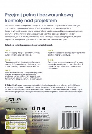Efektywne zarządzanie projektami Wyd. VI - Robert K. Wysocki [KSIĄŻKA]