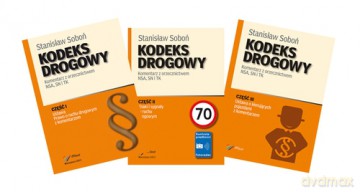 Kodeks drogowy komentarz z orzecznictwem NSA SN i TK 3 tomy - Stanisław Soboń [KSIĄŻKA]