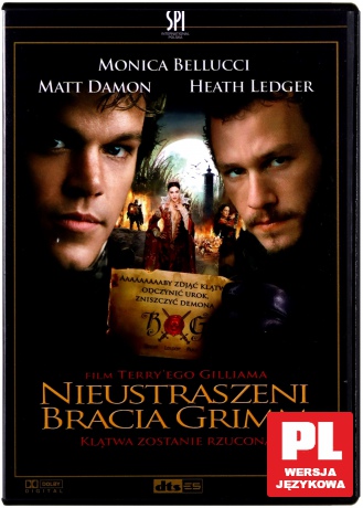Nieustraszeni Bracia Grimm [DVD]