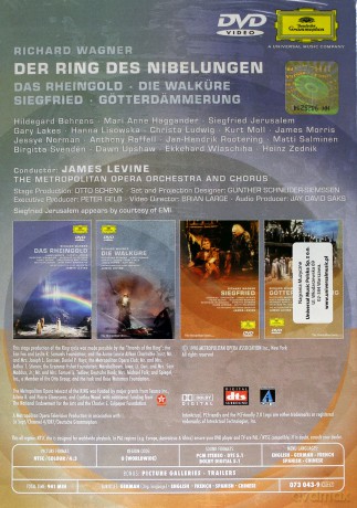 Levine, The Metropolitan Opera: Wagner Der Ring Des Nibelungen [BOX] [7DVD]
