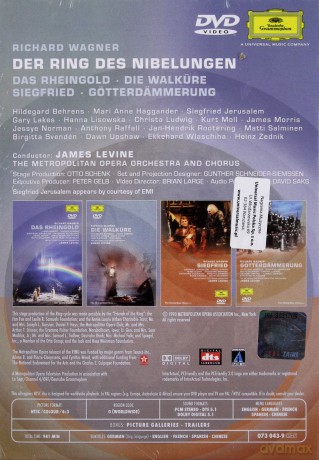 Levine, The Metropolitan Opera: Wagner Der Ring Des Nibelungen [BOX] [7DVD]