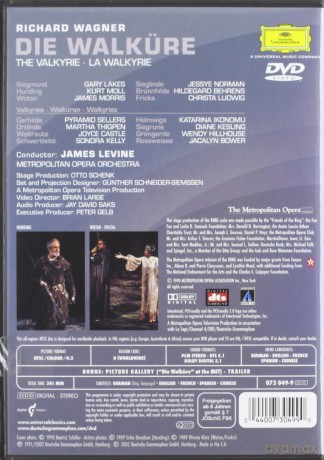 Levine, The Metropolitan Opera: Wagner: Die Walkure 2dvd [2DVD]