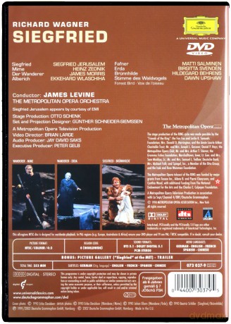 Levine, The Metropolitan Opera: Wagner:Siegfried 2dvd [2DVD]