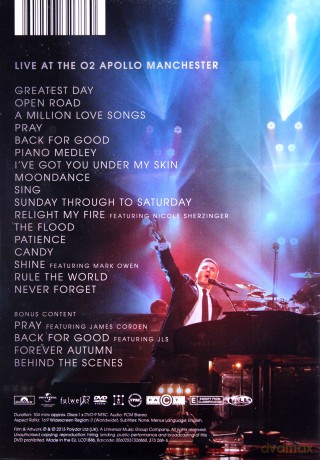 Gary Barlow: Gary Barlow Live [DVD]