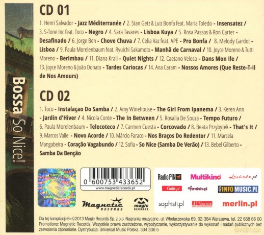 Bossa So Nice (digipack) [2CD]