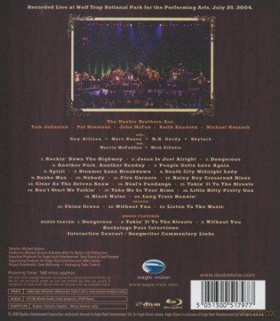 The Doobie Brothers: Live At Wolf Trap [Blu-Ray]
