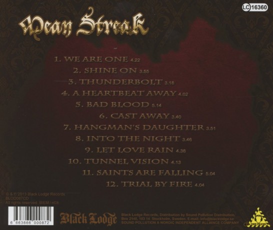 Mean Streak: Trial By Fire [CD]