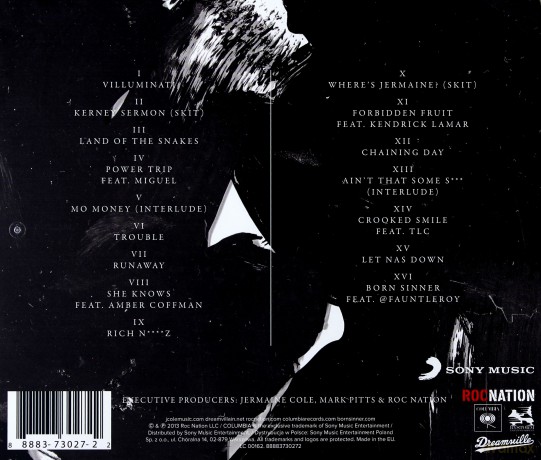 J. Cole: Born Sinner [CD]
