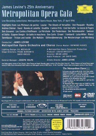 Levine,The Metropolitan Opera: Metropolitan Opera Gala [2DVD]