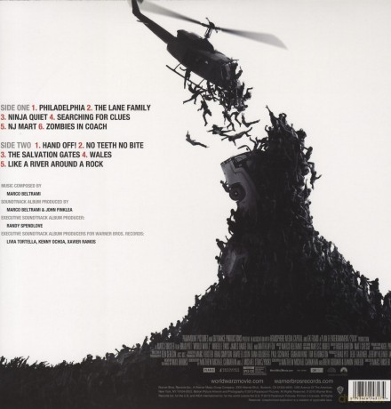 World War Z soundtrack (Marco Beltrami) [WINYL]