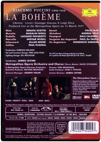 Levine,The Metropolitan Opera: Puccini:La Boheme [DVD]
