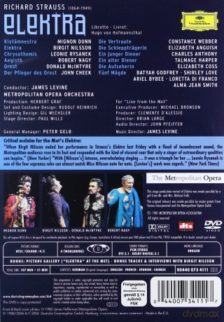 Levine,The Metropolitan Opera: R.Strauss:Elektra [DVD]