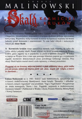 Skald Tom 1. Karmiciel kruków - Malinowski Łukasz [KSIĄŻKA]