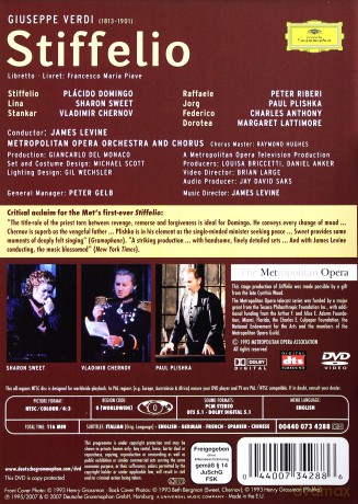 Levine/Domingo/Metropolitan: Verdi:Stiffelio [DVD]