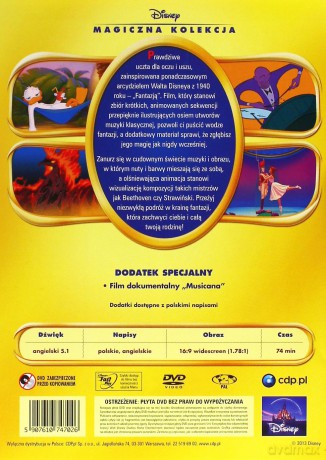 Fantazja 2000 (Magiczna Kolekcja) (Disney) [DVD]