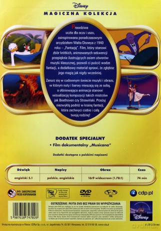 Fantazja 2000 (Magiczna Kolekcja) (Disney) [DVD]