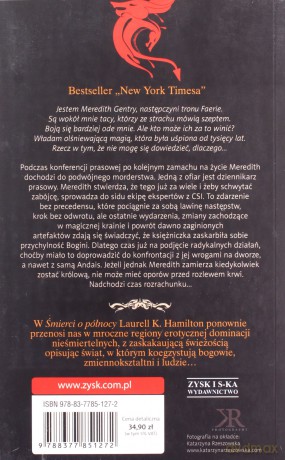 Śmierć o północy - Laurell K. Hamilton [KSIĄŻKA]