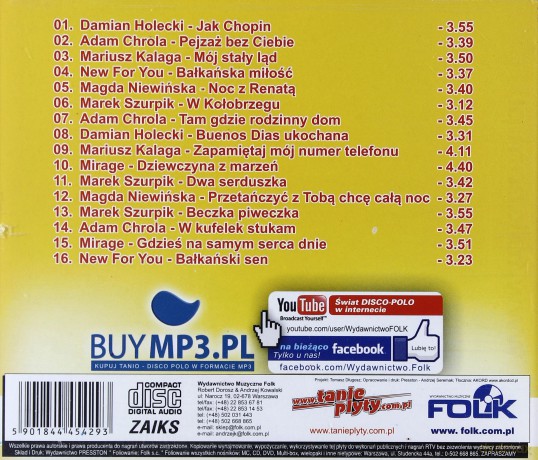 Holecki, Kalaga, Niewińska - Taneczne klimaty vol.3 [CD]