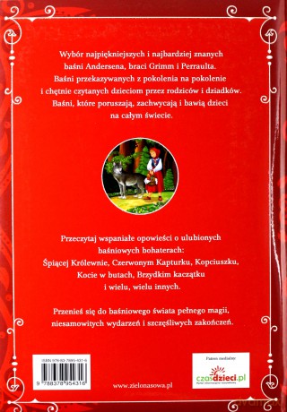 Baśnie pianka: Andersen, Grimm, Perrault [KSIĄŻKA]