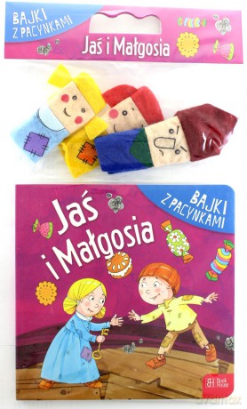 Bajki z pacynkami: Jaś i Małgosia [KSIĄŻKA]