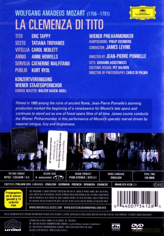 Levine: Mozart:La Clemenza Di Tito [DVD]