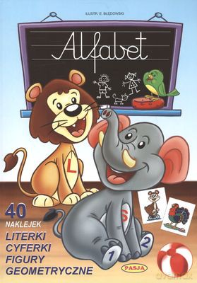 Alfabet 40 naklejek - E. Błędowski [KSIĄŻKA]