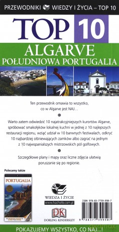 Algarve południowa Portugalia top 10 [KSIĄŻKA]