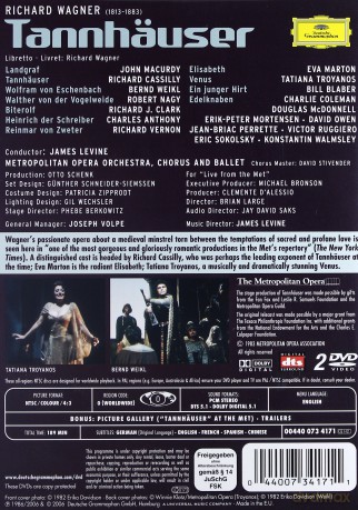 Levine: Wagner:Tannhauser [2DVD]