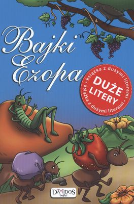 Bajki Ezopa duże litery [KSIĄŻKA]