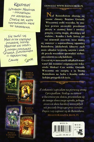 Baśniobór 2 gwiazda wieczorna wschodzi wyd.II - Brandon Mull [KSIĄŻKA]