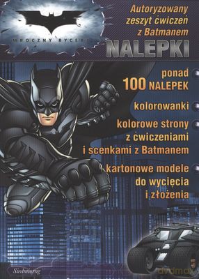 Batman autoryzowany zeszyt ćwiczeń z Batmanem [KSIĄŻKA]