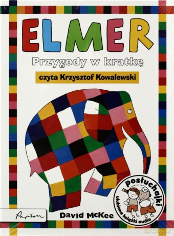 Elmer przygody w kratkę - David Mckee (digipack) [AUDIOBOOK] [CD]
