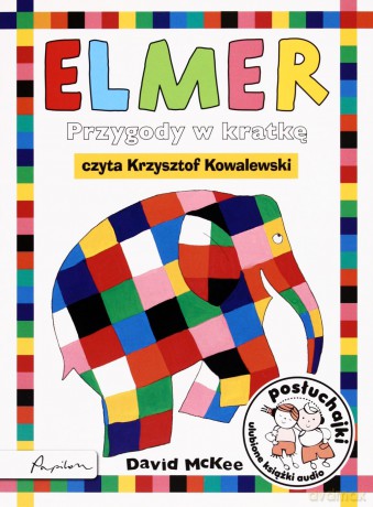 Elmer przygody w kratkę - David Mckee (digipack) [AUDIOBOOK] [CD]