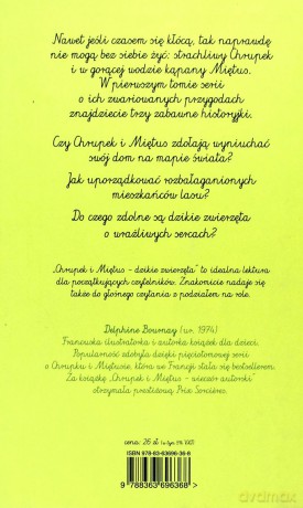 Chrupek i Miętus. Dzikie zwierzęta - Delphine Bournay [KSIĄŻKA]