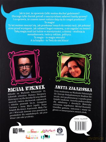 Co ty mówisz magia słów czyli retoryka dla dzieci [KSIĄŻKA]
