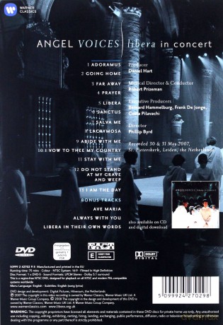 Libera: Angel Voices: Libera In Concert (Ntsc) [DVD]