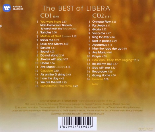 Libera: Best Of [2CD]