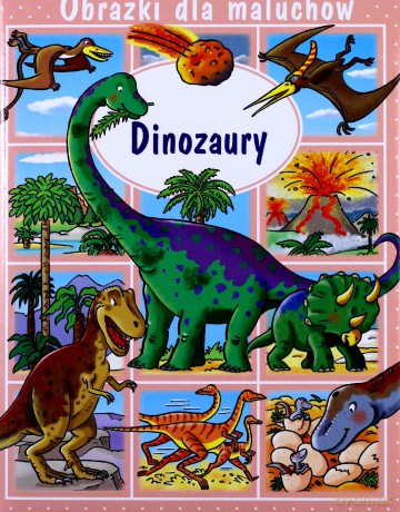 Dinozaury obrazki dla maluchów - Emilie Beaumont [KSIĄŻKA]