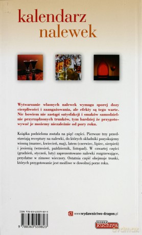Dobra kuchnia. Kalendarz nalewek - Łukasz Fiedoruk [KSIĄŻKA]