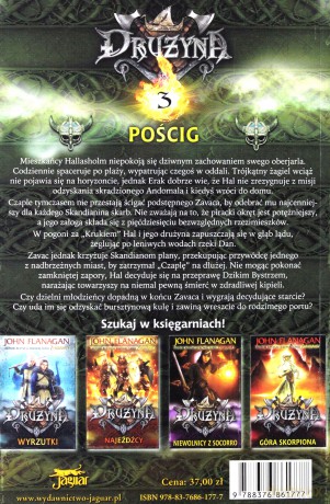 Drużyna pościg - John Flanagan [KSIĄŻKA]