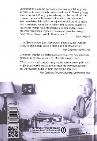 Dziennik 1953-1969 - Witold Gombrowicz [KSIĄŻKA]